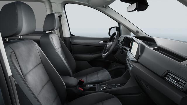 Volkswagen CADDY MAXI Bedrijfswagens Kombi Style 1.5 eHybrid EU6 85 kW (115 pk) 6 versn. DSG | Achterklep met elektrische sluithulp | App Connect draadloos | Trekhaakvoorbereiding | 17'' lichtmetalen velgen |