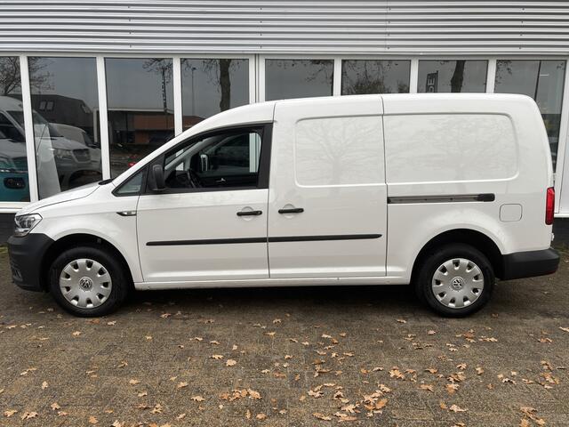 Volkswagen CADDY MAXI 2.0 TDI L2H1 BMT Highline | Leer | Navi | Cruise | Trekhaak | Dubbele Schuifdeur