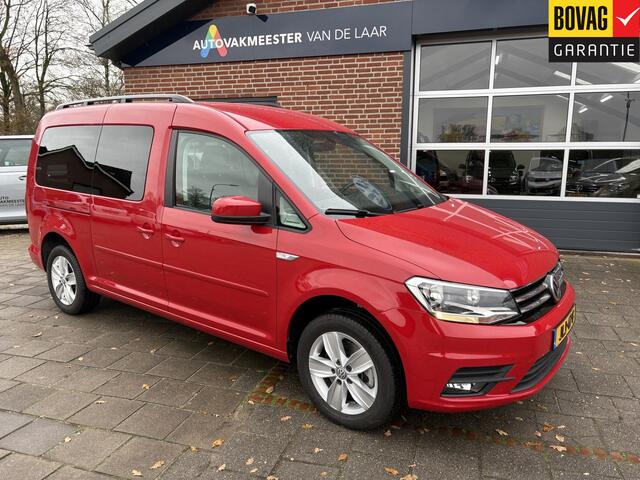 Volkswagen CADDY MAXI 1.4 TSI Comfortline 5p Rolstoelauto bodemverlaging 5+1 ( Navigatie, camera, Adaptive Cruise Control) RIJKLAARPRIJS!