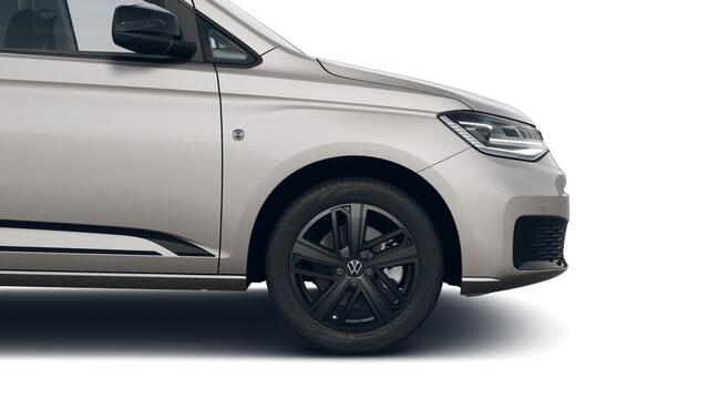 Volkswagen CADDY MAXI 1.5 TSI Hybride DSG Limited Edition, Climatronic, Achterklep met ruit, 7-persoons, App connect draadloos, Navigatie, Alarm, LED koplampen, Trekhaakvoorbereiding