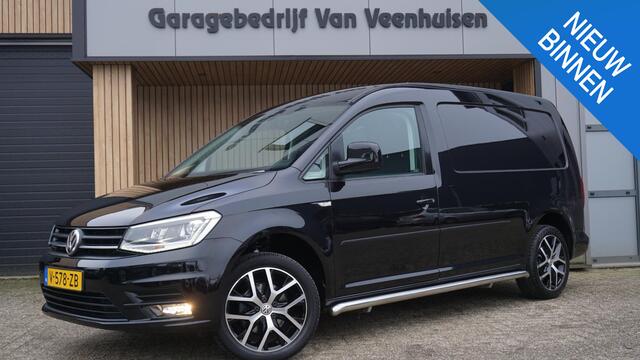 Volkswagen CADDY MAXI 2.0 TDI 102pk L2H1 Exclusive Edition LED 17inch LM Leder Trekhaak Sidebar *NL auto* 1e eigenaar 82014km