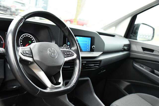 Volkswagen CADDY MAXI Cargo 2.0 TDI Black Edition Cruise, Carplay, Stoelverwarming, 122pk, Automaat, Standkachel, Multimedia, Uniek!