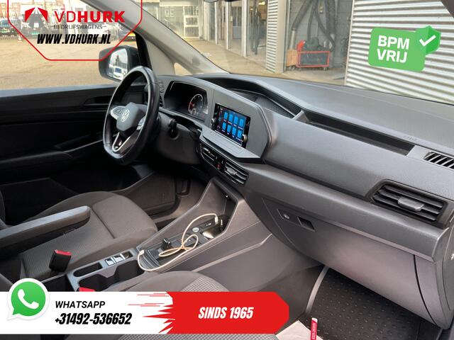 Volkswagen CADDY MAXI Cargo 2.0 TDI 125 pk DSG Aut. Standkachel/ Stoelverw./ Carplay/ Airco/ Dakdragers/ Cruise/ PDC/ Trekhaak