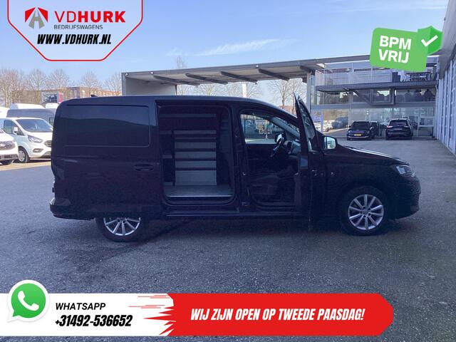 Volkswagen CADDY MAXI Cargo 2.0 TDI 125 pk DSG Aut. Standkachel/ Stoelverw./ Carplay/ Airco/ Cruise/ PDC/ 16"LMV/ Trekhaak