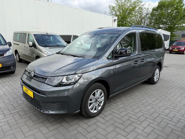 Volkswagen CADDY MAXI L2 Automaat Rolstoelauto 5+1 - Bodemverlaging - Tripod Ombouw - Alle opties - Rolstoelvervoer