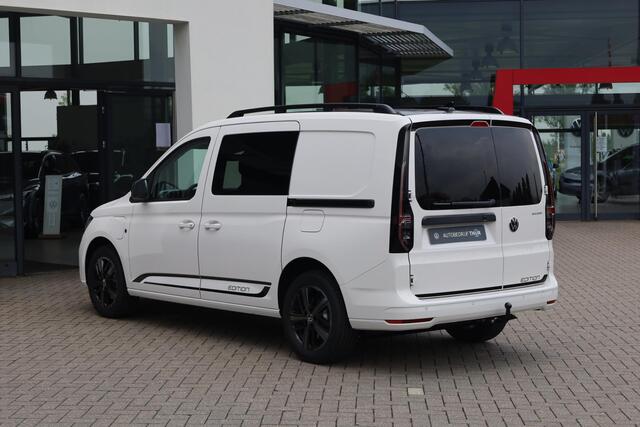 Volkswagen CADDY MAXI Flexible 1.5 TSI Hybride Limited Edition 115PK / 85kW DSG, Achteruitrijcamera (rear view), digital cockpit pro, climatronic, parkeersensoren voor en achter (pdc), DAB+, in hoogte verstelbare voorstoelen, cruise control, keyless start, LED verlichting, ele