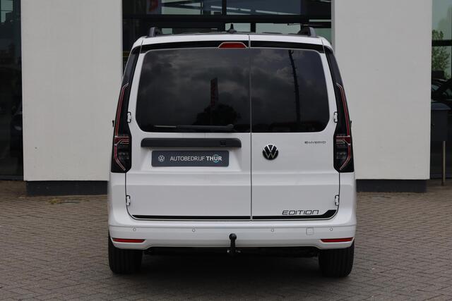 Volkswagen CADDY MAXI Flexible 1.5 TSI Hybride Limited Edition 115PK / 85kW DSG, Achteruitrijcamera (rear view), digital cockpit pro, climatronic, parkeersensoren voor en achter (pdc), DAB+, in hoogte verstelbare voorstoelen, cruise control, keyless start, LED verlichting, ele