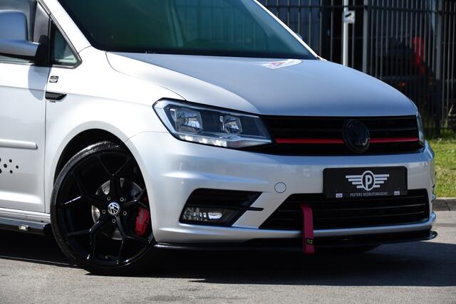 Volkswagen CADDY MAXI 2.0 TDI L2H1 BMT Exclusive PB Edition Cruise, Camera, Carplay, Automaat, 185pk, Alcantara, Sport stoelen, Carbon, Multimedia, Uniek!