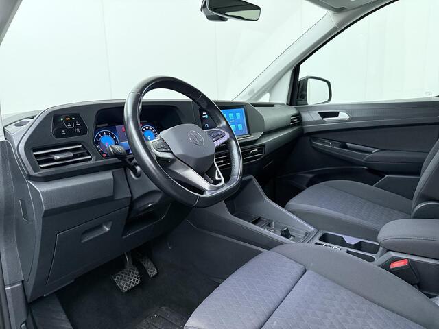 Volkswagen CADDY MAXI Bedrijfswagens Life 1.5 TSI DSG-Automaat 7-Persoons | 114 PK | Adaptive Cruise Control | Navigatiesysteem | Stoelverwarming | Parkeersensoren | LM 17"