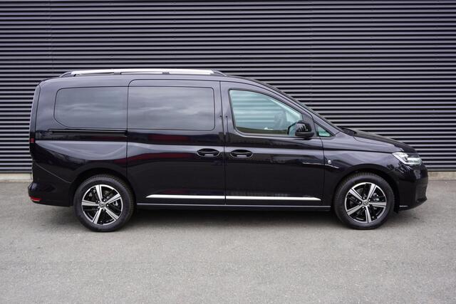 Volkswagen CADDY MAXI L2 150pk Plug-in Hybride Style Trekhaak Automaat Apple Carplay Navigatie Camera Parkeersensoren LED 5 persoons ACC Cruise control
