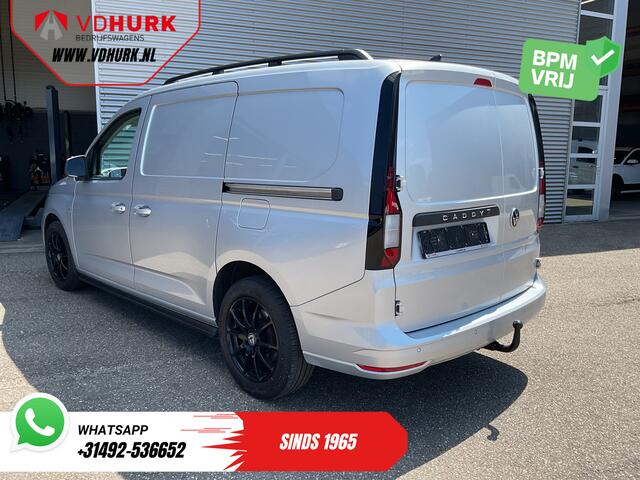 Volkswagen CADDY MAXI Cargo 2.0 TDI 125 pk DSG Aut. LED/ Adapt.Cruise/ Leder/ Standkachel/ Carplay/ Virtual Cockpit/ Stoelverw./ 2x Schuifdeur/ Camera/17"LMV/ PDC/ Trekhaak