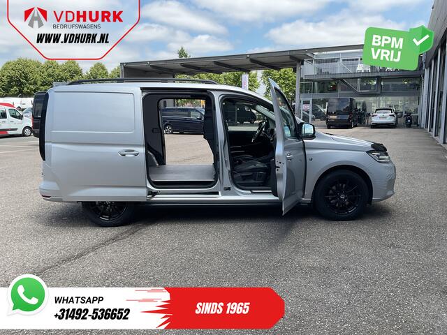 Volkswagen CADDY MAXI Cargo 2.0 TDI 125 pk DSG Aut. LED/ Adapt.Cruise/ Leder/ Standkachel/ Carplay/ Virtual Cockpit/ Stoelverw./ 2x Schuifdeur/ Camera/17"LMV/ PDC/ Trekhaak