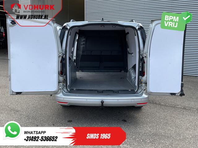 Volkswagen CADDY MAXI Cargo 2.0 TDI 125 pk DSG Aut. LED/ Adapt.Cruise/ Leder/ Standkachel/ Carplay/ Virtual Cockpit/ Stoelverw./ 2x Schuifdeur/ Camera/17"LMV/ PDC/ Trekhaak