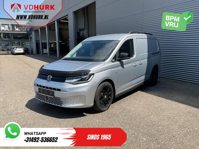 Volkswagen CADDY MAXI Cargo 2.0 TDI 125 pk DSG Aut. LED/ Adapt.Cruise/ Leder/ Standkachel/ Carplay/ Virtual Cockpit/ Stoelverw./ 2x Schuifdeur/ Camera/17"LMV/ PDC/ Trekhaak