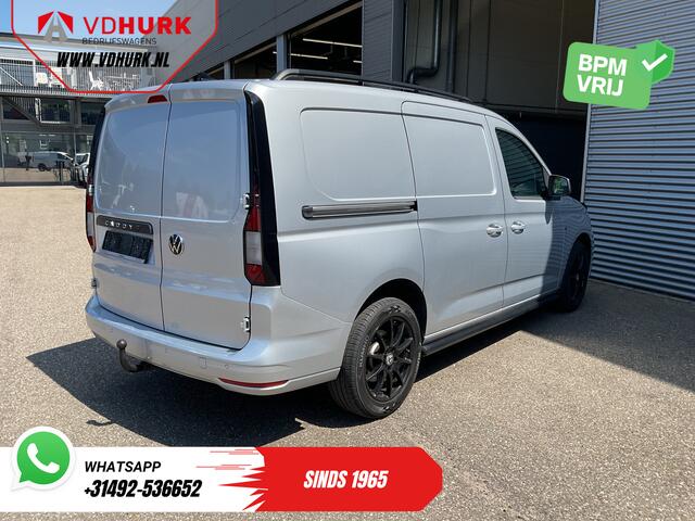 Volkswagen CADDY MAXI Cargo 2.0 TDI 125 pk DSG Aut. LED/ Adapt.Cruise/ Leder/ Standkachel/ Carplay/ Virtual Cockpit/ Stoelverw./ 2x Schuifdeur/ Camera/17"LMV/ PDC/ Trekhaak