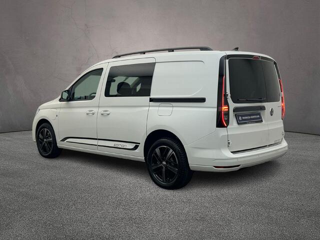 Volkswagen CADDY MAXI Flexible 1.5 TSI 150pk DSG eHybrid Limited Edition | ErgoComfort-stoelen L+R | 5-zitplaatsen opklapbare dubbele cabine | Apple Carplay / Android Auto | > Netto-ACTIE-Prijs; bij koop of lease via HK / excl. kosten rijklaarmaken <