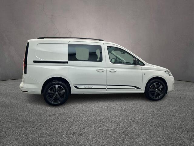 Volkswagen CADDY MAXI Flexible 1.5 TSI 150pk DSG eHybrid Limited Edition | ErgoComfort-stoelen L+R | 5-zitplaatsen opklapbare dubbele cabine | Apple Carplay / Android Auto | > Netto-ACTIE-Prijs; bij koop of lease via HK / excl. kosten rijklaarmaken <