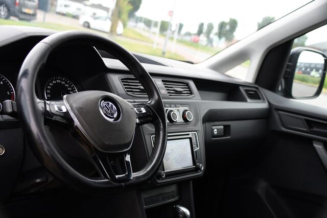 Volkswagen CADDY MAXI 2.0 TDI L2H1 Highline Cruise, Leder, LED, Automaat, multimedia, 150pk, NAVI, Trekhaak, Sensoren, Voorruit verwarming, Uniek!