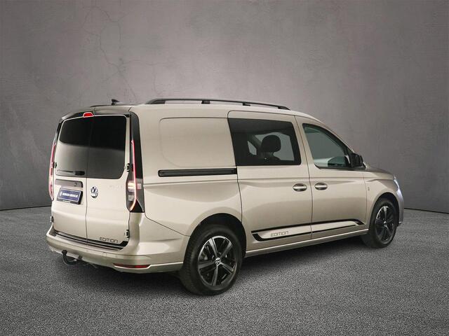 Volkswagen CADDY MAXI Flexible 1.5 TSI DSG eHybrid PHEV Limited Edition | Trekhaak | 5-zitplaatsen opklapbare dubbele cabine | Navigatie | AppleCarplay-AndroidAuto draadloos | Ergocomfortstoelen | > Netto-ACTIE-Prijs; bij koop of lease via HK / excl. kosten rijklaarmaken <