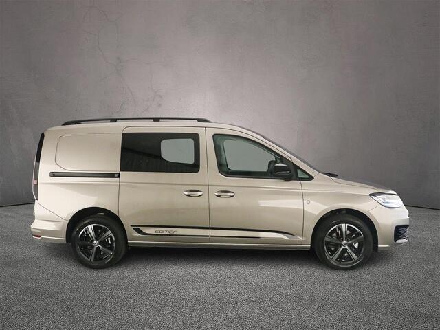 Volkswagen CADDY MAXI Flexible 1.5 TSI DSG eHybrid PHEV Limited Edition | Trekhaak | 5-zitplaatsen opklapbare dubbele cabine | Navigatie | AppleCarplay-AndroidAuto draadloos | Ergocomfortstoelen | > Netto-ACTIE-Prijs; bij koop of lease via HK / excl. kosten rijklaarmaken <