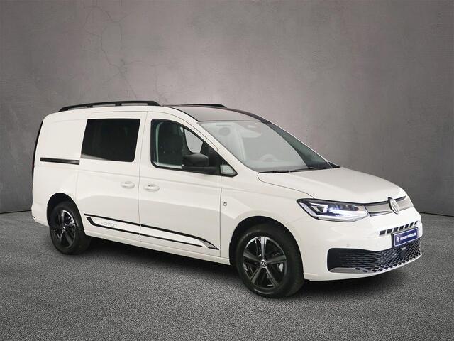 Volkswagen CADDY MAXI Flexible 1.5 TSI eHybrid Limited Edition | Trekhaak | 5-zitplaatsen opklapbare dubbele cabine | Navigatie | AppleCarplay-AndroidAuto draadloos | > Netto-ACTIE-Prijs; bij koop of lease via HK / excl. kosten rijklaarmaken <