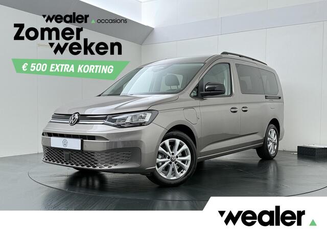 Volkswagen CADDY MAXI 1.5 TSI Hybride Life DSG 7-Persoons | 150 PK | SoH 100% | Adaptive Cruise Control | Achteruitrijcamera | Climate control | Dodehoek detectie | Stoelverwarming |