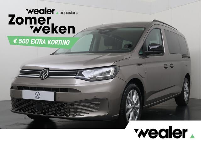 Volkswagen CADDY MAXI 1.5 TSI Hybride Life DSG 7-Persoons | 150 PK | SoH 100% | Adaptive Cruise Control | Achteruitrijcamera | Climate control | Dodehoek detectie | Stoelverwarming |