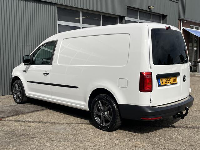 Volkswagen CADDY MAXI 2.0 TDI L2H1 Euro 6 Airco Trekhaak 1400kg trekgewicht Telefoonverbinding Achterruitrij camera Zijruit rechts Lichtmetalen velgen Bpm vrij voor particulier gebruik!!
