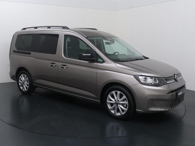 Volkswagen CADDY MAXI Kombi 1.5 TSI Hybride Life DSG 7-Persoons | 150 PK | Leverbaar in September | SoH 100% | Adaptive Cruise Control | Achteruitrijcamera | Climate control | Dodehoek detectie | Stoelverwarming |