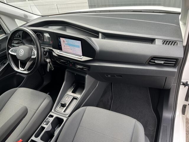 Volkswagen CADDY MAXI Cargo 2.0 TDI DSG 122pk Ladekasten Airco Cruise controle Telefoonverbinding Kastinrichting Navigatiesysteem Euro 6 Maxi L2