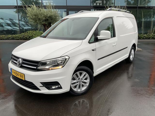 Volkswagen CADDY MAXI 2.0 TDI L2H1 BMT Highline Airco Cruise Alu Velg Trekhaak 1400 kg Dakrailing Euro 6