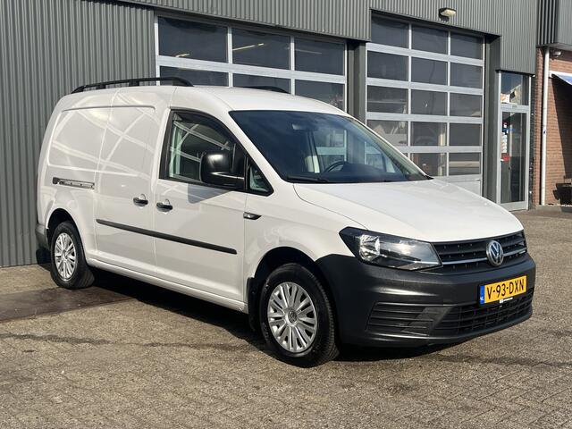 Volkswagen CADDY MAXI 2.0 TDI L2H1 102pk DSG Automaat Airco Trekhaak 1500kg trekgewicht Telefoonverbinding Achterruitrij camera Achterklep Schuifdeur Stuurwielbediening Euro 6