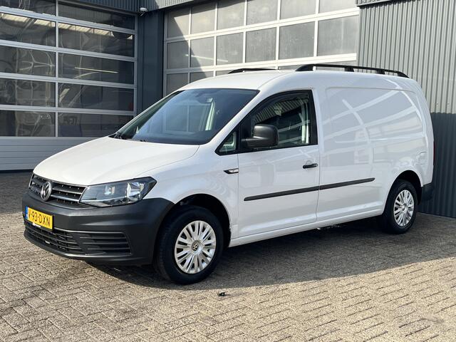 Volkswagen CADDY MAXI 2.0 TDI L2H1 102pk DSG Automaat Airco Trekhaak 1500kg trekgewicht Telefoonverbinding Achterruitrij camera Achterklep Schuifdeur Stuurwielbediening Euro 6