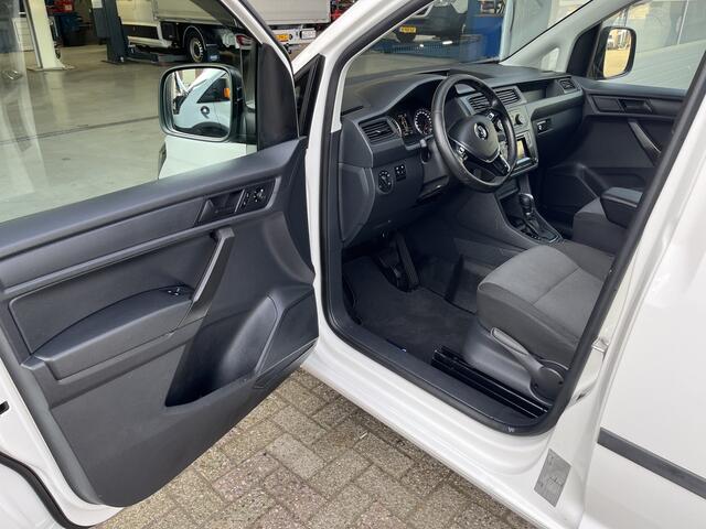 Volkswagen CADDY MAXI 2.0 TDI L2H1 102pk DSG Automaat Airco Trekhaak 1500kg trekgewicht Telefoonverbinding Achterruitrij camera Achterklep Schuifdeur Stuurwielbediening Euro 6