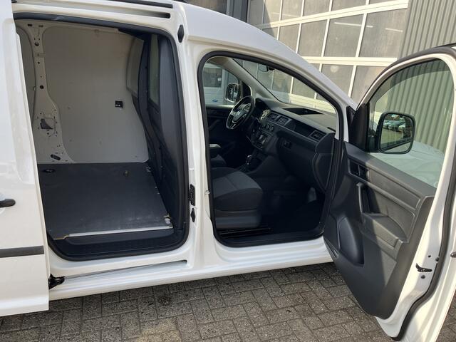 Volkswagen CADDY MAXI 2.0 TDI L2H1 102pk DSG Automaat Airco Trekhaak 1500kg trekgewicht Telefoonverbinding Achterruitrij camera Achterklep Schuifdeur Stuurwielbediening Euro 6