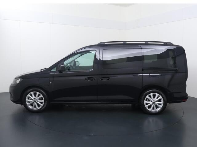 Volkswagen CADDY MAXI Bedrijfswagens Kombi 1.5 TSI Hybride Life DSG 7-Persoons | 150 PK | Leverbaar medio oktober | Adaptive Cruise Control | Achteruitrijcamera | Climate control | Dodehoek detectie | Stoelverwarming | Parkeersensoren | Apple Carplay / Android Auto |
