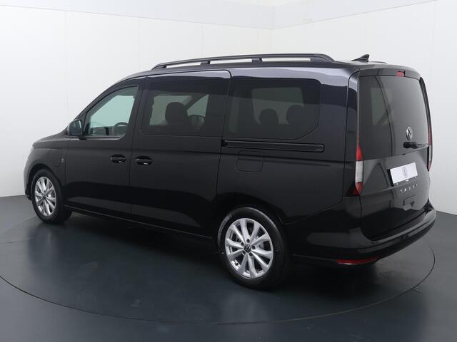 Volkswagen CADDY MAXI Bedrijfswagens Kombi 1.5 TSI Hybride Life DSG 7-Persoons | 150 PK | Leverbaar medio oktober | Adaptive Cruise Control | Achteruitrijcamera | Climate control | Dodehoek detectie | Stoelverwarming | Parkeersensoren | Apple Carplay / Android Auto |