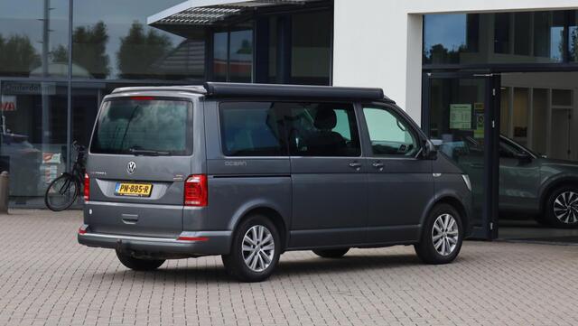 Volkswagen CALIFORNIA Ocean 2.0 TDI L1H1 4Motion Highline NL auto 1e eigenaar dealeronderhouden leder LED 4-Motion stoelverwarming navigatie camera climatcontrol 17"LMV standkachel 17" LMV met 4 seizoenenbanden