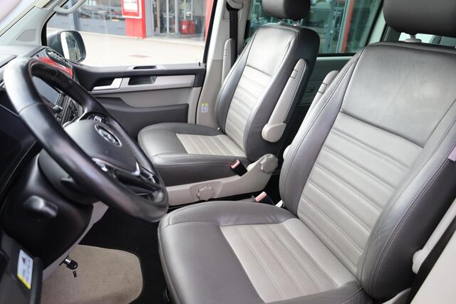 Volkswagen CALIFORNIA Ocean 2.0 TDI L1H1 4Motion Highline NL auto 1e eigenaar dealeronderhouden leder LED 4-Motion stoelverwarming navigatie camera climatcontrol 17"LMV standkachel 17" LMV met 4 seizoenenbanden