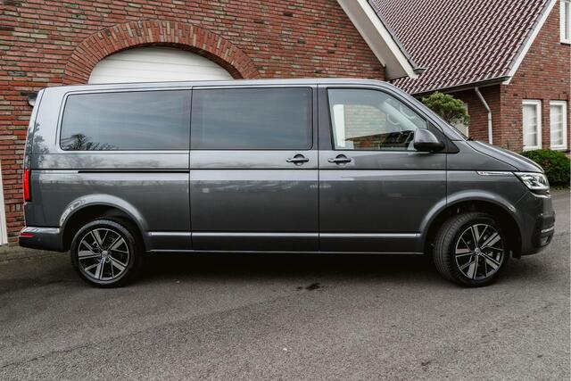 Volkswagen CARAVELLE T6.1 2.0 TDI 204 PK DSG L2H1 A-KLEP DUB/CAB ACC | LED | Leder | Side Assist | Privacy glass |