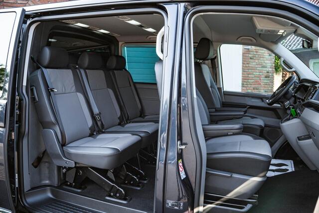 Volkswagen CARAVELLE T6.1 2.0 TDI 204 PK DSG L2H1 DUB/CAB A-Deuren ACC | LED | Leder | Apple Carplay/ Android Auto | Privacy glass |