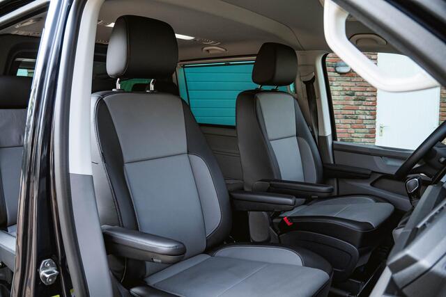 Volkswagen CARAVELLE T6.1 2.0 TDI 204 PK DSG L2H1 DUB/CAB A-Deuren ACC | LED | Leder | Apple Carplay/ Android Auto | Privacy glass |