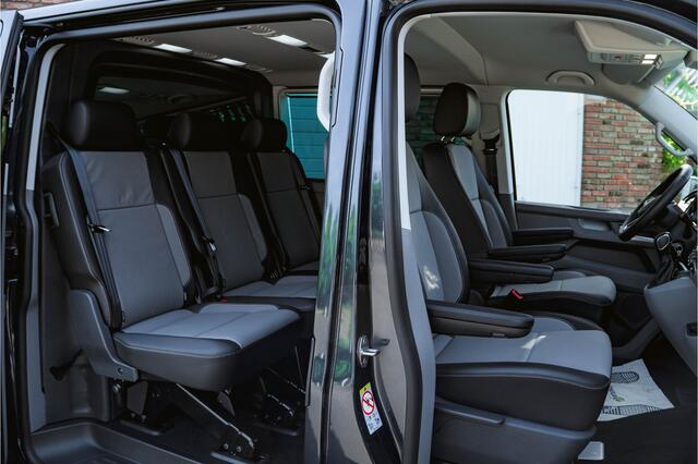 Volkswagen CARAVELLE T6.1 2.0 TDI 204 PK DSG L2H1 A-KLEP FULL OPTIONS DUB/CAB ACC | LED | Leder | Side Assist | Privacy glass |