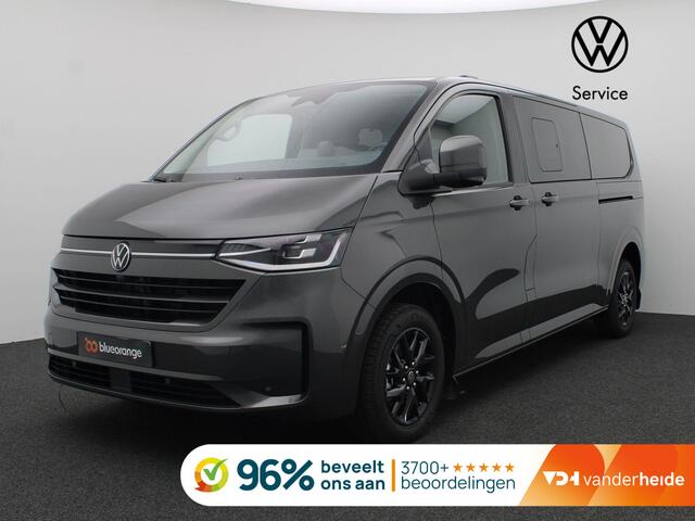 Volkswagen CARAVELLE 2.5 L2H1 eHybrid Style 233PK Aut. incl. BTW en BPM, Leder, 360gr. Camera, Navi, Side Assist, Keyless, Matrix-LED Koplampen, Adaptieve Cruise Control, Trekhaak, 17" LM Velgen, 8-zitpl., Stoel-stuurverwarming
