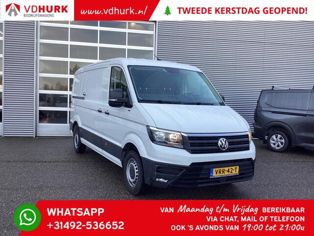 Volkswagen CRAFTER 2.0 TDI L3H2 Gev.stoel/ CarPlay/ Camera/ Cruise/ Airco/ 270Gr. deuren