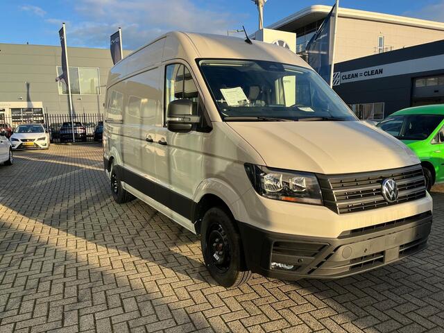 Volkswagen CRAFTER Bedrijfswagens 2.0 35 TDI L3H3 Highline 103kW 140pk 8 versn. auto | Navigatiesysteem Discover Media met 10,4" Touch-kleurendisplay | Volwaardig reservewiel | Middelhoog dak | LED-laadruimteverlichting |