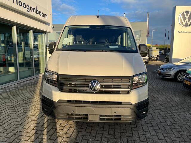 Volkswagen CRAFTER Bedrijfswagens 2.0 35 TDI L3H3 Highline 103kW 140pk 8 versn. auto | Navigatiesysteem Discover Media met 10,4" Touch-kleurendisplay | Volwaardig reservewiel | Middelhoog dak | LED-laadruimteverlichting |