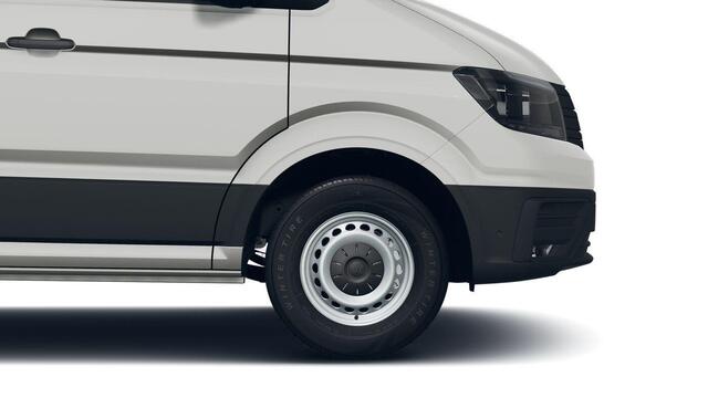 Volkswagen CRAFTER Bedrijfswagens Highline L3H3 2.0 TDI 130 kW 177 pk 8 versn. Auto | BPM vrij | Comfort plus bijrijdersstoel | Led-laadruimteverlichting | Schuifdeur links |