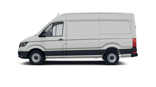 Volkswagen CRAFTER Bedrijfswagens Highline L3H3 2.0 TDI 130 kW 177 pk 8 versn. Auto | BPM vrij | Bijrijdersbank inclusief opbergvak | Inparkeerassistent 'park assist' | Cruise control inclusief snelheidsbegrenzer |