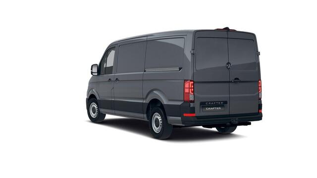 Volkswagen CRAFTER Bedrijfswagens Highline L3H2 2.0 TDI 130 kW 177 pk 8 versn. Auto | BPM vrij | Bijrijdersbank inclusief opbergvak | Inparkeerassistent 'park assist' | Trekhaak met vaste kogel (inclusief aanhangwagenstabilisator) |